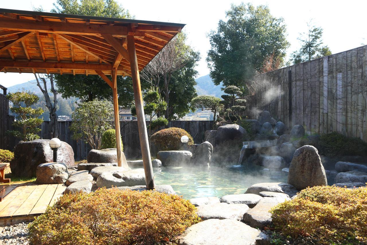 Hotel Hirugami No Mori Achi Exterior foto